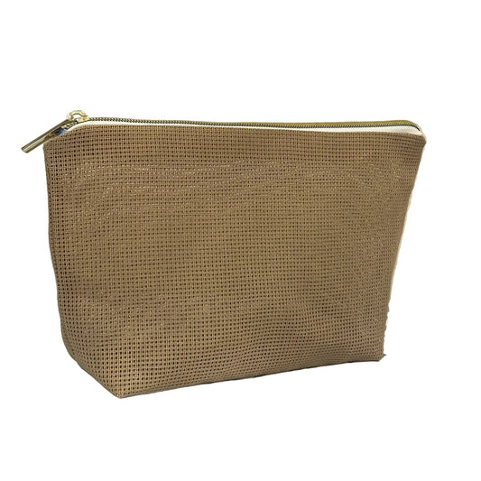 Ready to Stitch Needlepoint Zippered Clutch