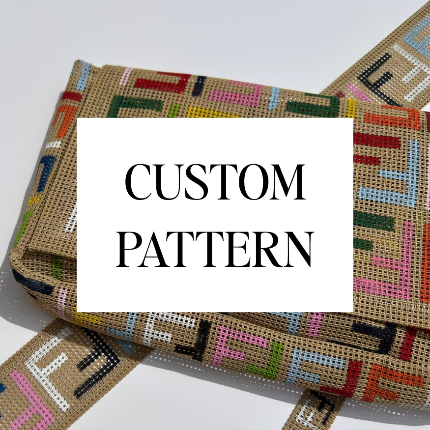 PRESALE Custom Pattern Ready to Stitch Bag