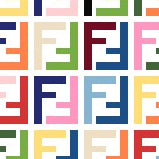 Double FF pattern in multicolor