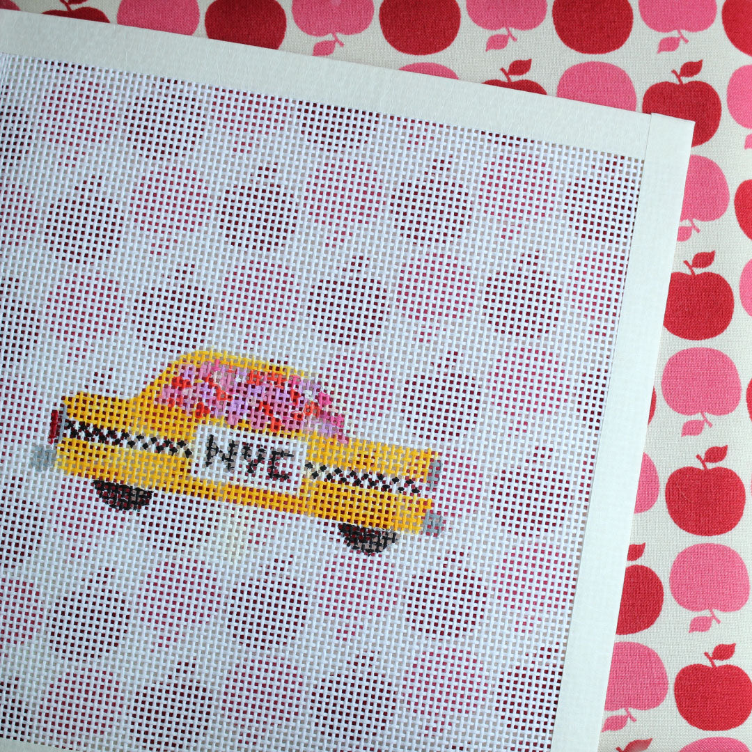 Floral NYC Taxi Cab