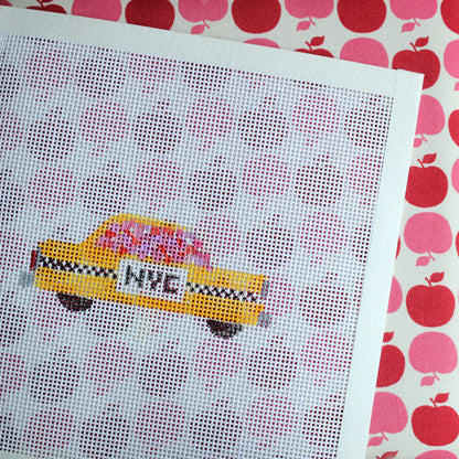 Floral NYC Taxi Cab
