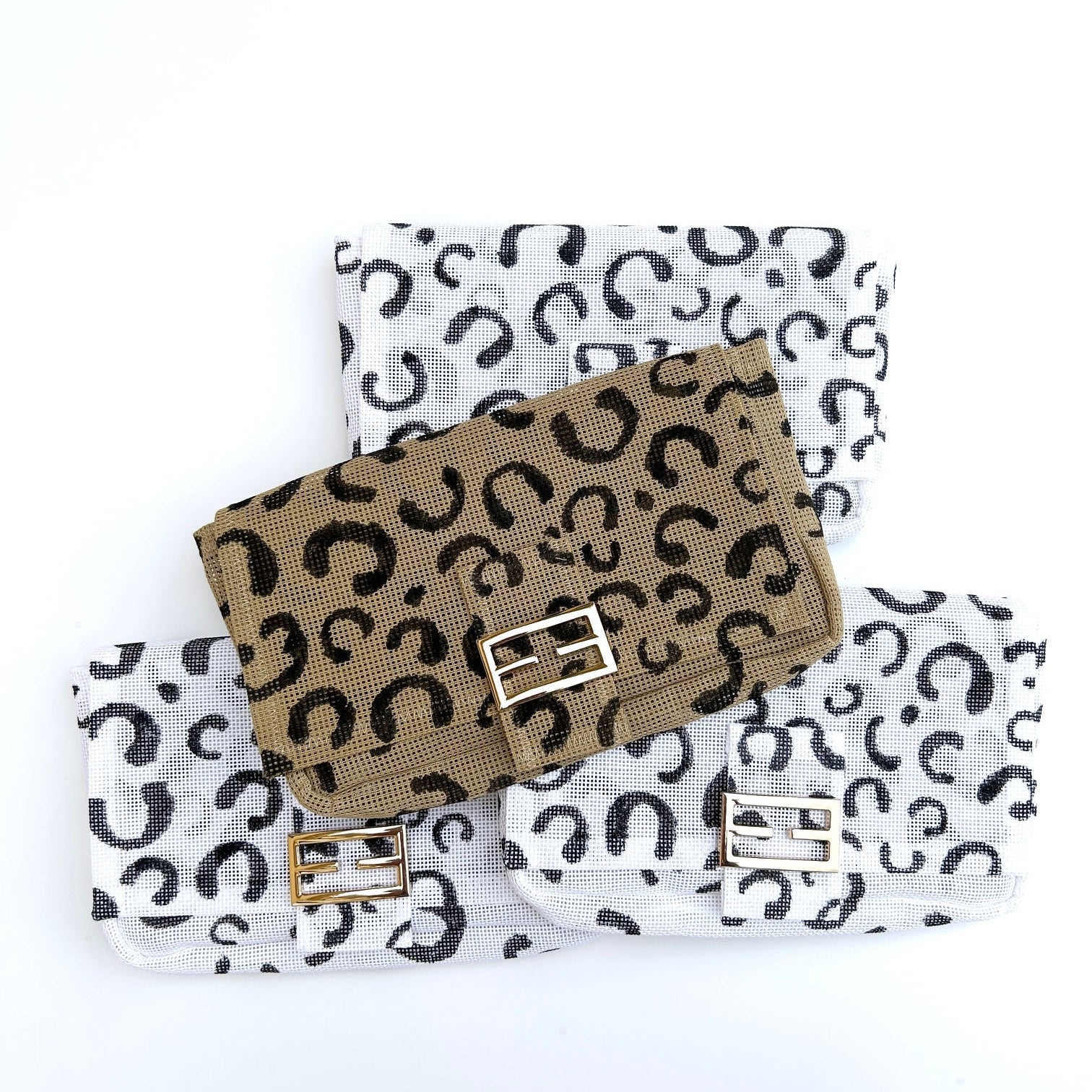 PRESALE Luxe Leopard Needlepoint Bag