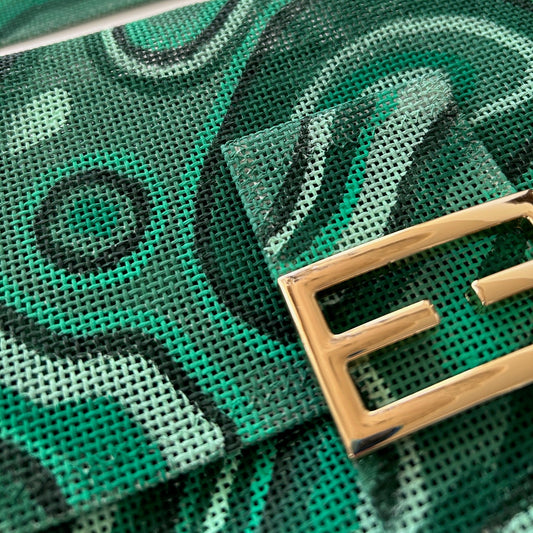 PRESALE Malachite Needlepoint Bag