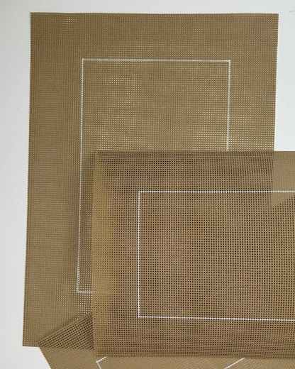 PREORDER Flat Needlepoint Mini Canvas Kit
