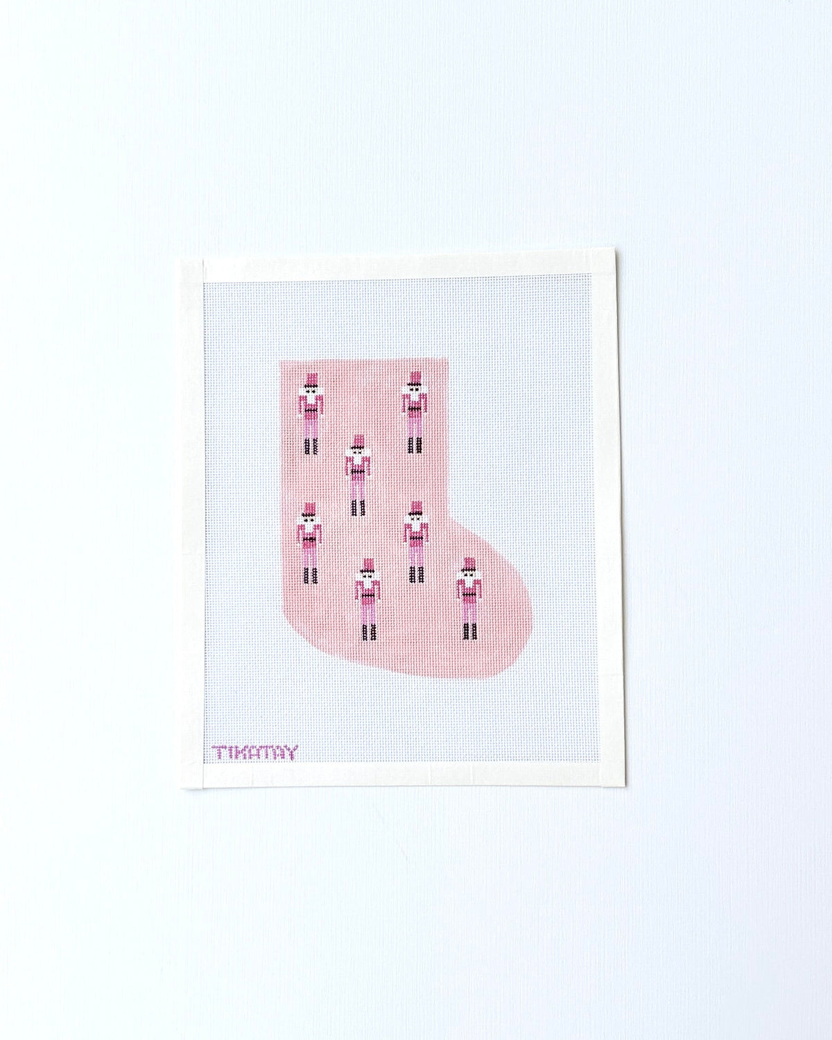 Mini Nutcracker Mini Stocking Pink