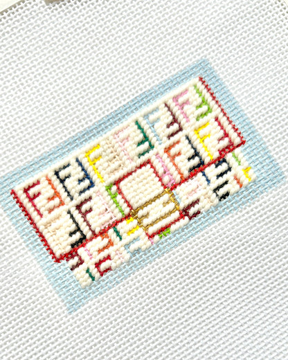 Mini Bougie Bag Charm Double FF White