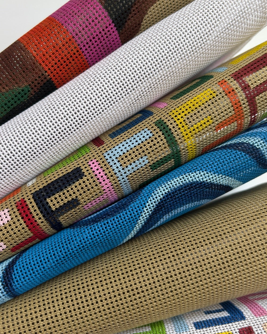 PREORDER Flat Needlepoint Mini Canvas Kit