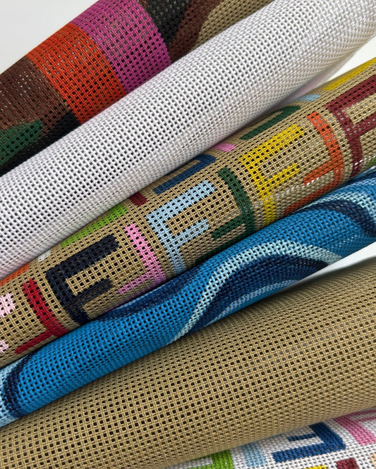 PREORDER Ready to Stitch Mini Needlepoint Bag