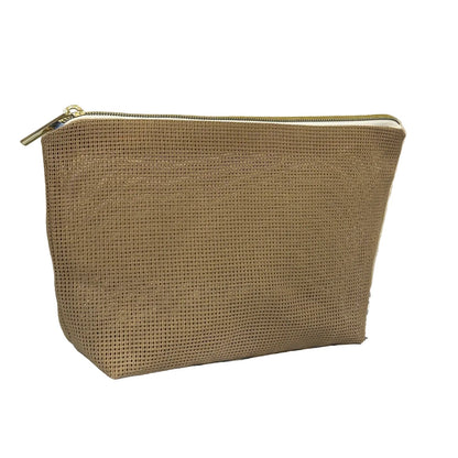 Ready to Stitch Needlepoint Zippered Clutch