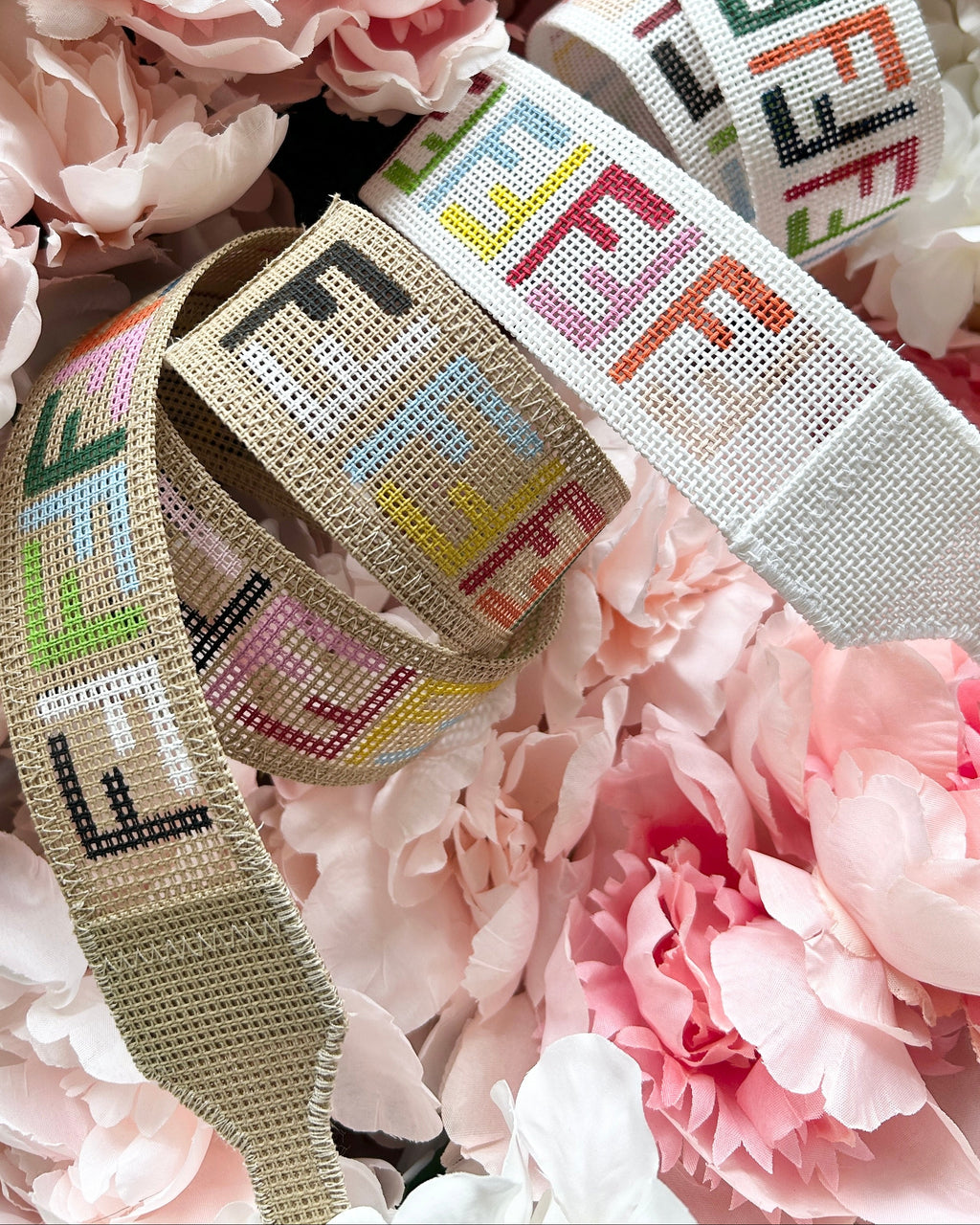 Ready to Stitch Long Needlepoint Strap