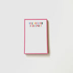 Will Work for Needlepoint Notepad