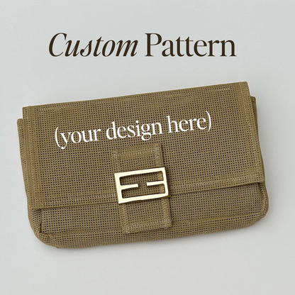 PRESALE Custom Pattern Ready to Stitch Bag