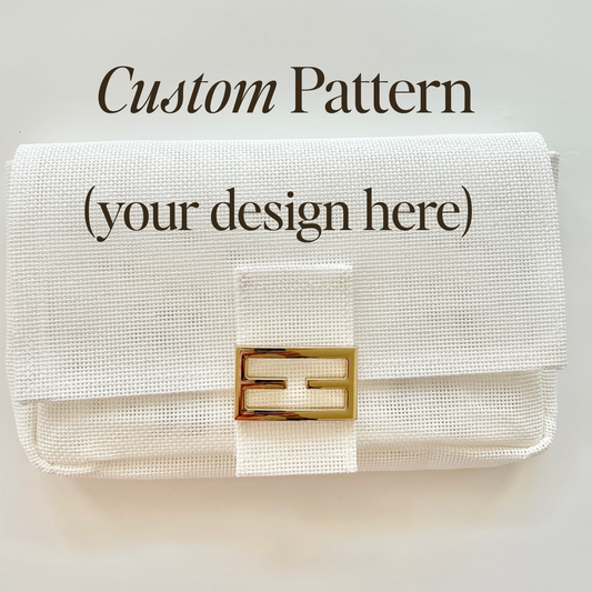 PRESALE Custom Pattern Ready to Stitch Bag
